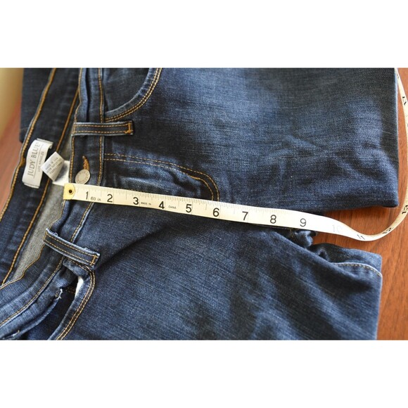 Judy Blue Skinny Jeans in Deep Blue with Stretch - Picture 6 of 8